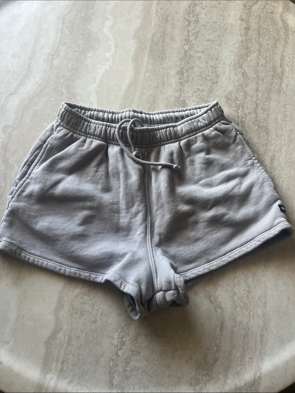 Women’s Casual Drawstring Shorts - Light Gray